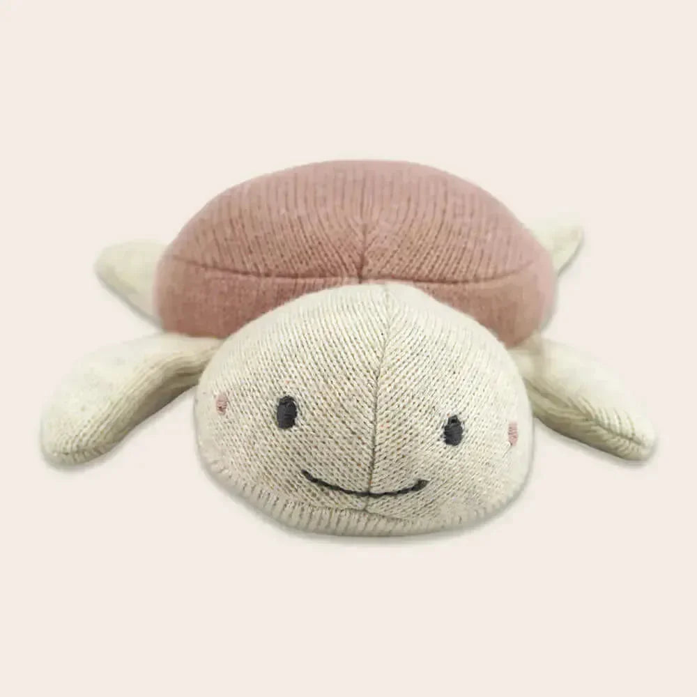 Babyrassel Schildkröte - rose Ava und Yves
