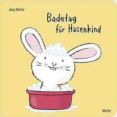 Badetag für Hasenkind Moritz Verlag