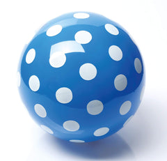 Ball Punkte blau/weiß groß Togu