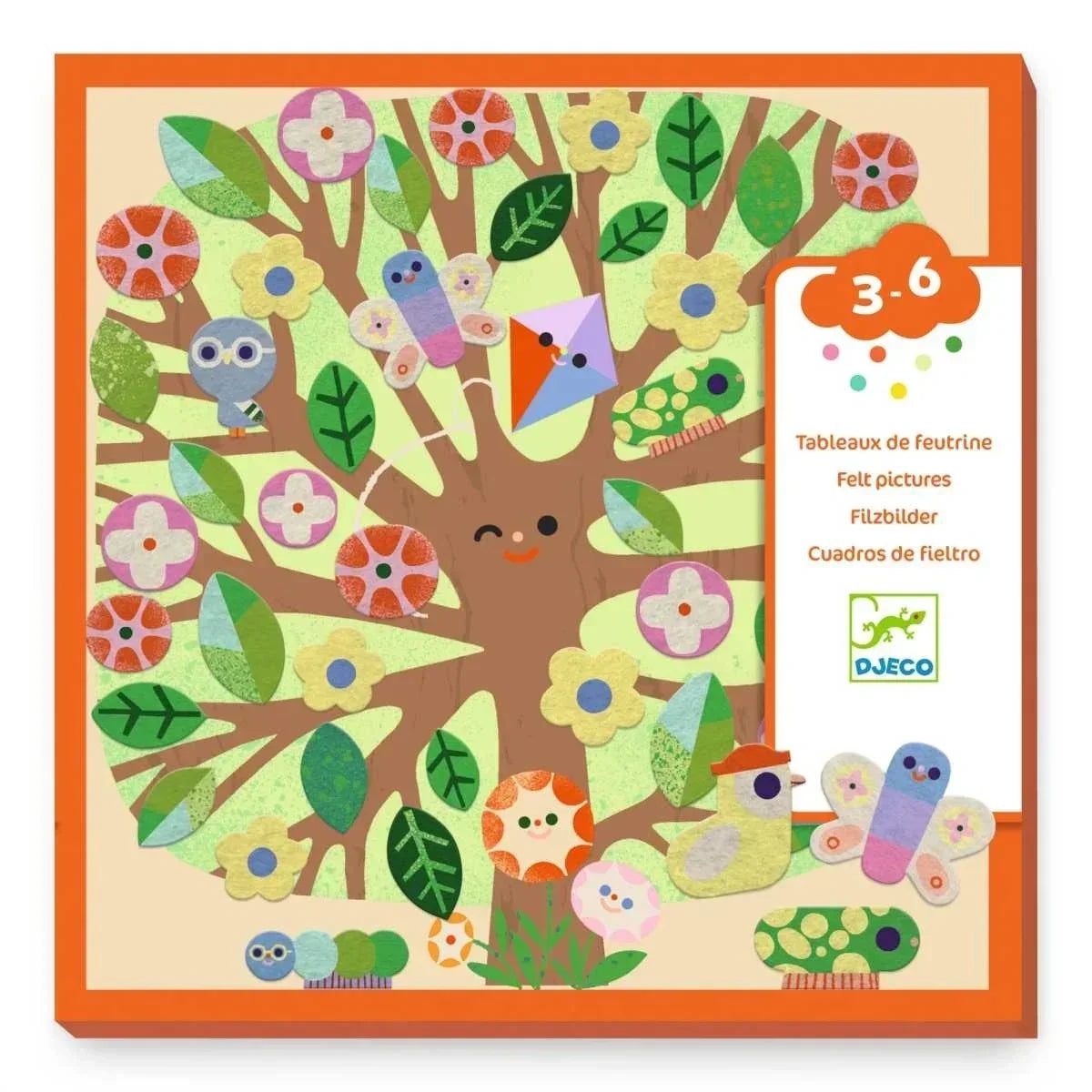 Bastelpackung 3-6 - Jahreszeiten - Djeco