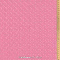 Baumwollstoff - Tupfen rosapink Acufactum