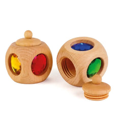 Bauspiel - Zahndose mit Funkelsteinen