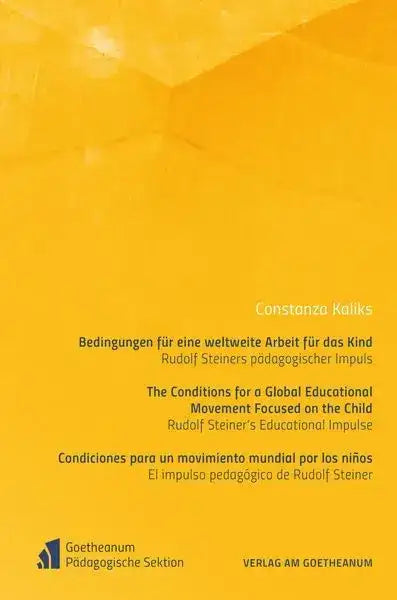 Bedingungen für eine weltweite Arbeit für das Kind