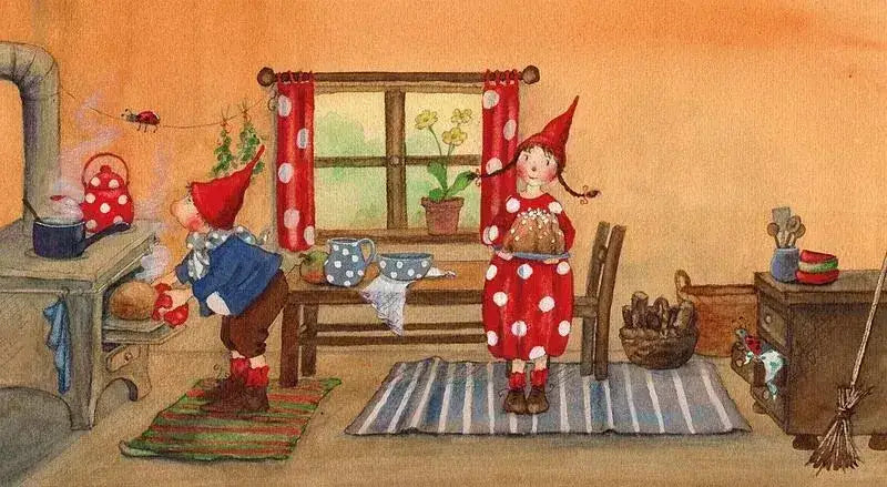 Bei Pippa und Pelle zu Hause - Pappbilderbuch - 9783825154257 Urachhaus