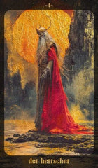 Bernsteinmond Tarot - 78 Tarotkarten und 80-seitiges Booklet - 4250375102564 Königsfurt Urania