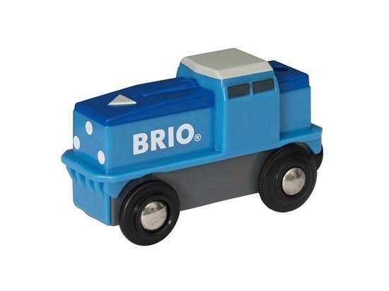 BRIO Blaue Lok mit Batterie Brio