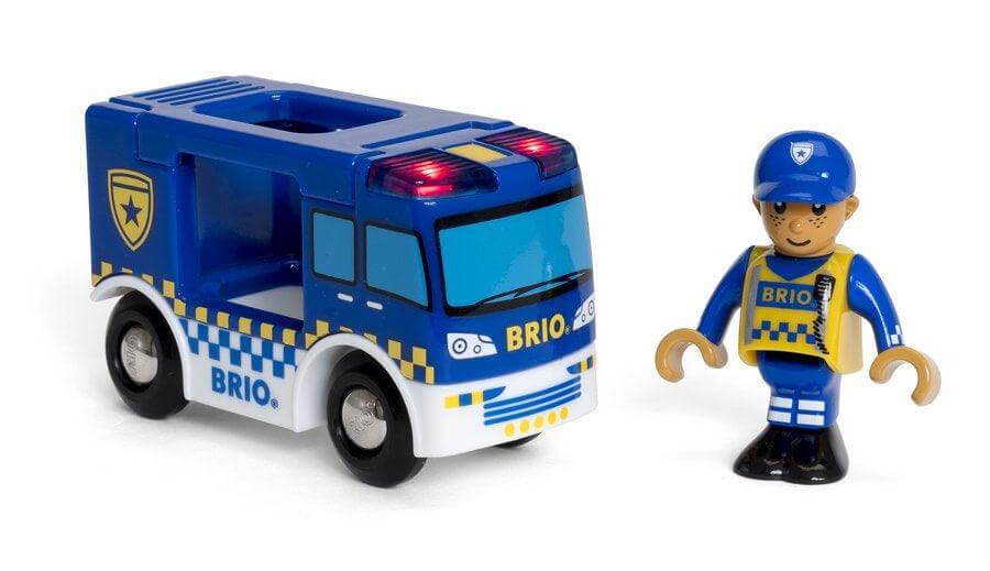 Brio Polizeiwagen - www. kunstundspiel .de 33825