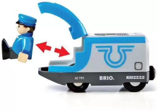 BRIO Reisezug blau (Batteriebetrieb) Brio