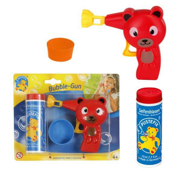 Bubble-Gun Bär rot Pustefix
