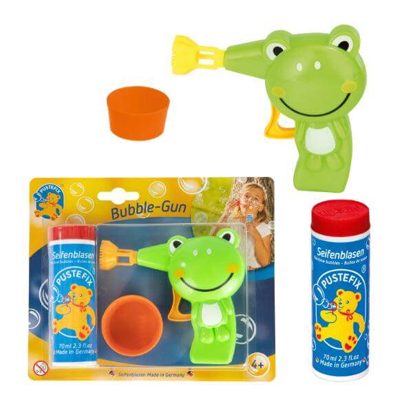 Bubble-Gun Frosch grün Pustefix