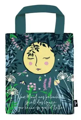 Büchertasche Moon (blau) - 4033477635099 Moses
