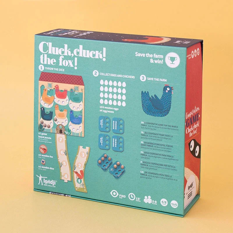 Cluck, cluck the fox. Spiel ab 4 Jahren - FG013U Londji