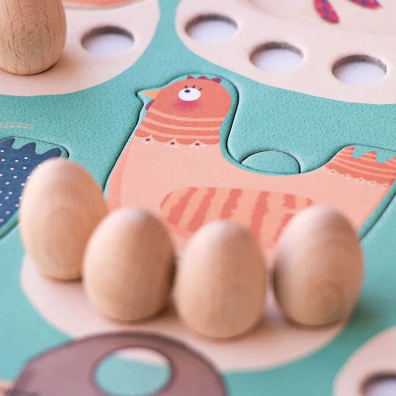 Cluck, cluck the fox. Spiel ab 4 Jahren - FG013U Londji