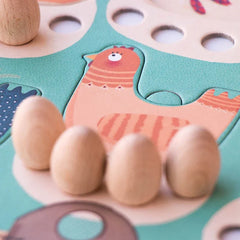 Cluck, cluck the fox. Spiel ab 4 Jahren - FG013U Londji