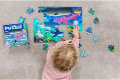crocodile-creek-60-teile-folien-puzzle-shimmering-shark-60-teile-kunstundspiel-4 - kunstundspiel 