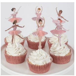 Cupcake Kit Ballerina - www. kunstundspiel .de 222939