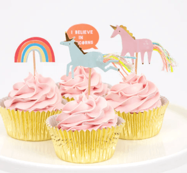 Cupcake Kit I Believe in Unicorns - www. kunstundspiel .de 146917