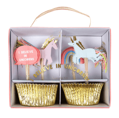 Cupcake Kit I Believe in Unicorns - www. kunstundspiel .de 146917