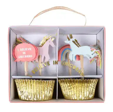 Cupcake Kit I Believe in Unicorns Meri Meri