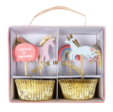 Cupcake Kit I Believe in Unicorns Meri Meri