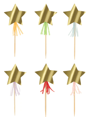 Cupcake Kit Streifen Party Meri Meri