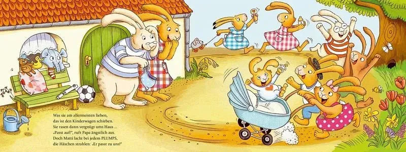 Das große Buch von den sieben kleinen Hasen - 9783751206730 Oetinger Verlag