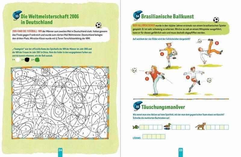 Das große Fußball-Rätselbuch Carlsen Verlag