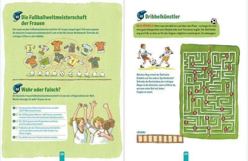 Das große Fußball-Rätselbuch Carlsen Verlag