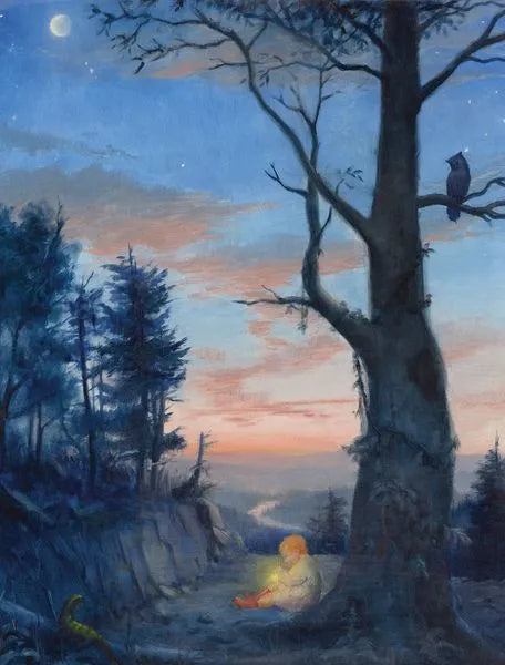 der-blaue-wald-gebundene-ausgabe-luke-fischer3 - kunstundspiel 