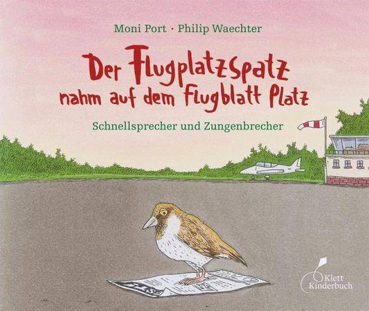 Der Flugplatzspatz nahm auf dem Flugblatt Platz Klett-Cotta