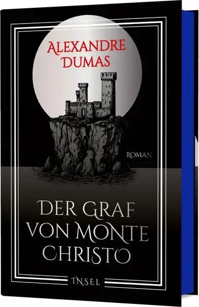 Buch Der Graf von Monte Christo von Alexandre Dumas mit Schloss-Illustration