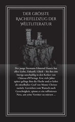 Buchcover von Der Graf von Monte Christo mit Illustration einer Burg auf einem Felsen.
