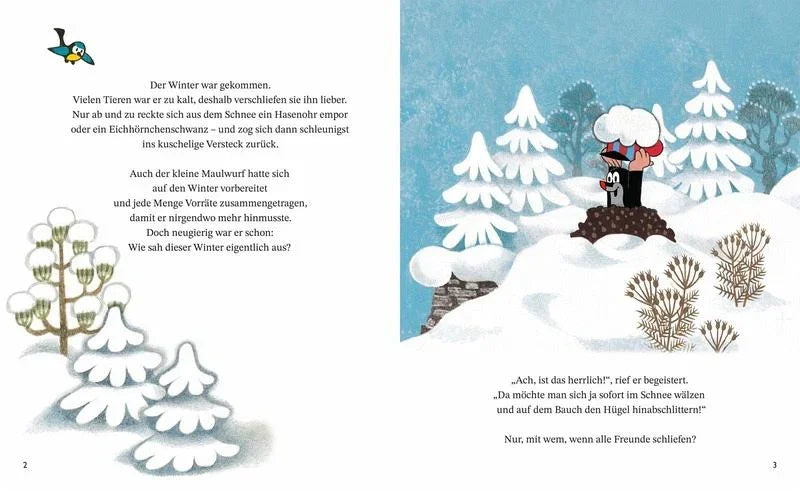Der kleine Maulwurf und der Schneemann - 9783551523662 Carlsen Verlag