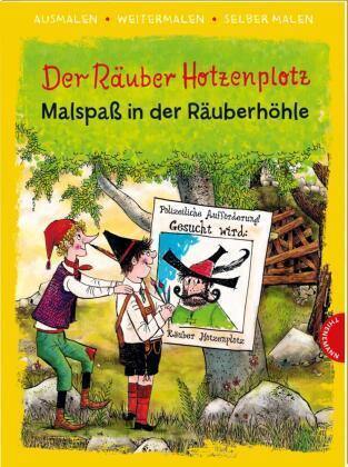 Der Räuber Hotzenplotz - Malspaß in der Räuberhöhle - www. kunstundspiel .de 9783522185790
