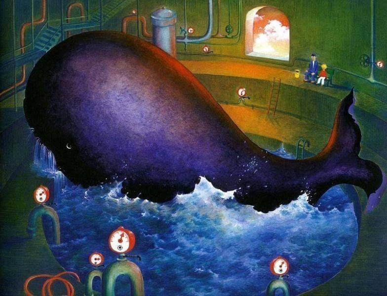 Der Wal im Wasserturm Moritz Verlag