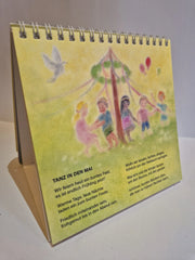 Des Jahres bunte Kinder - ein Kalender für den Jahreszeitentisch - 9783982387246 WachsMalBlöckchen Verlag