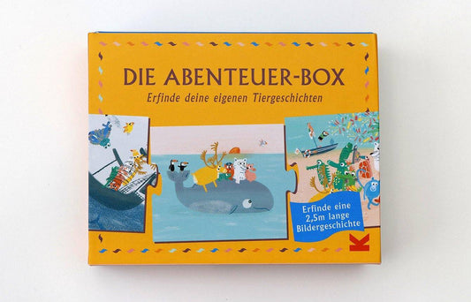 Die Abenteuer-Box - Kinderpuzzles Laurence King Spiele