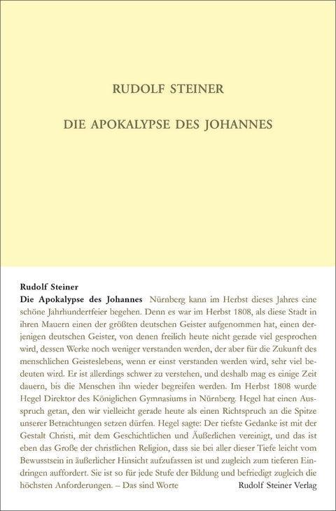 Die Apokalypse des Johannes - www. kunstundspiel .de 9783727410413