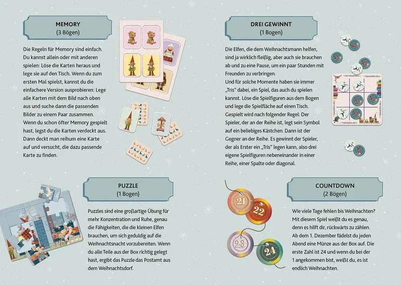 Die fröhliche Weihnachten Spielbox - 9788863127553 White Star