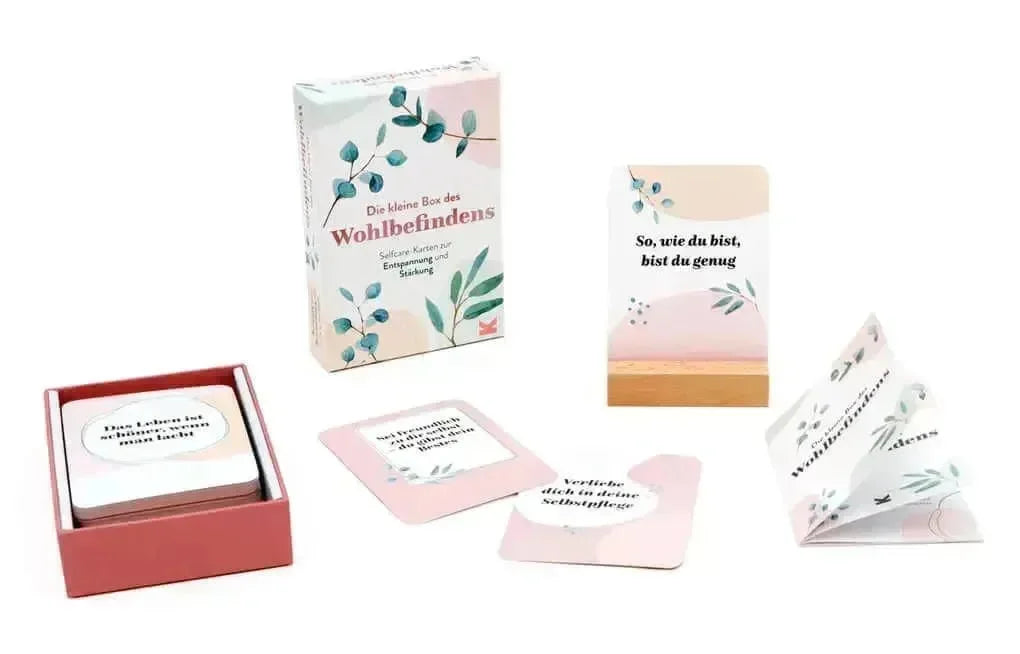 Die kleine Box des Wohlbefindens Laurence King Spiele