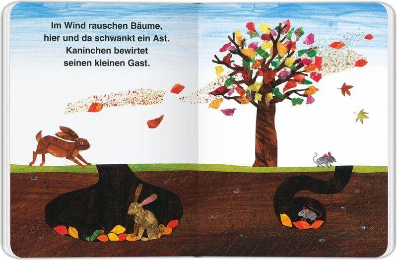 Die kleine Raupe Nimmersatt - Herbst Gerstenberg Verlag