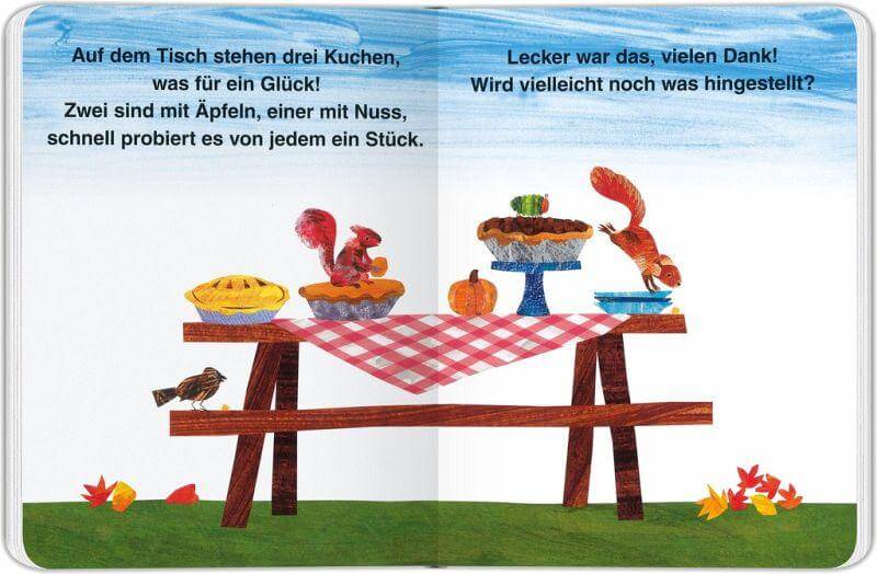 Die kleine Raupe Nimmersatt - Herbst Gerstenberg Verlag