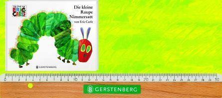 Die kleine Raupe Nimmersatt (Mini-Bilderbuch) - www. kunstundspiel .de 9783836940344