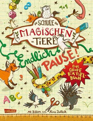Die Schule der magischen Tiere: Endlich Pause - das große Rätselbuch Band 1 - www. kunstundspiel .de 9783551186607