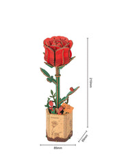 DIY Rose rot (Kopie) Robotime