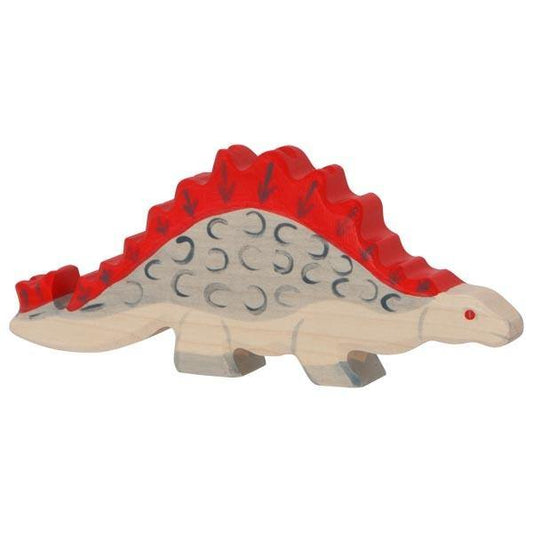 Dinosaurier Stegosaurus Holztiger