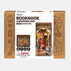 DIY Buchstütze - Book Nook Shakespeare Bookstore Robotime