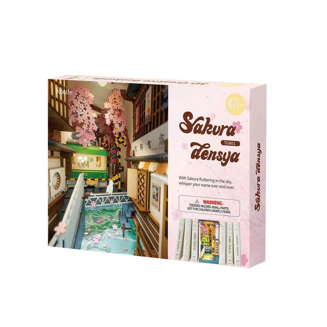 DIY Buchstütze - Sakura Densya Robotime