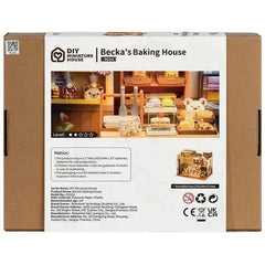 DIY Becka's Baking House Bäckerei - DG161 Robotime
