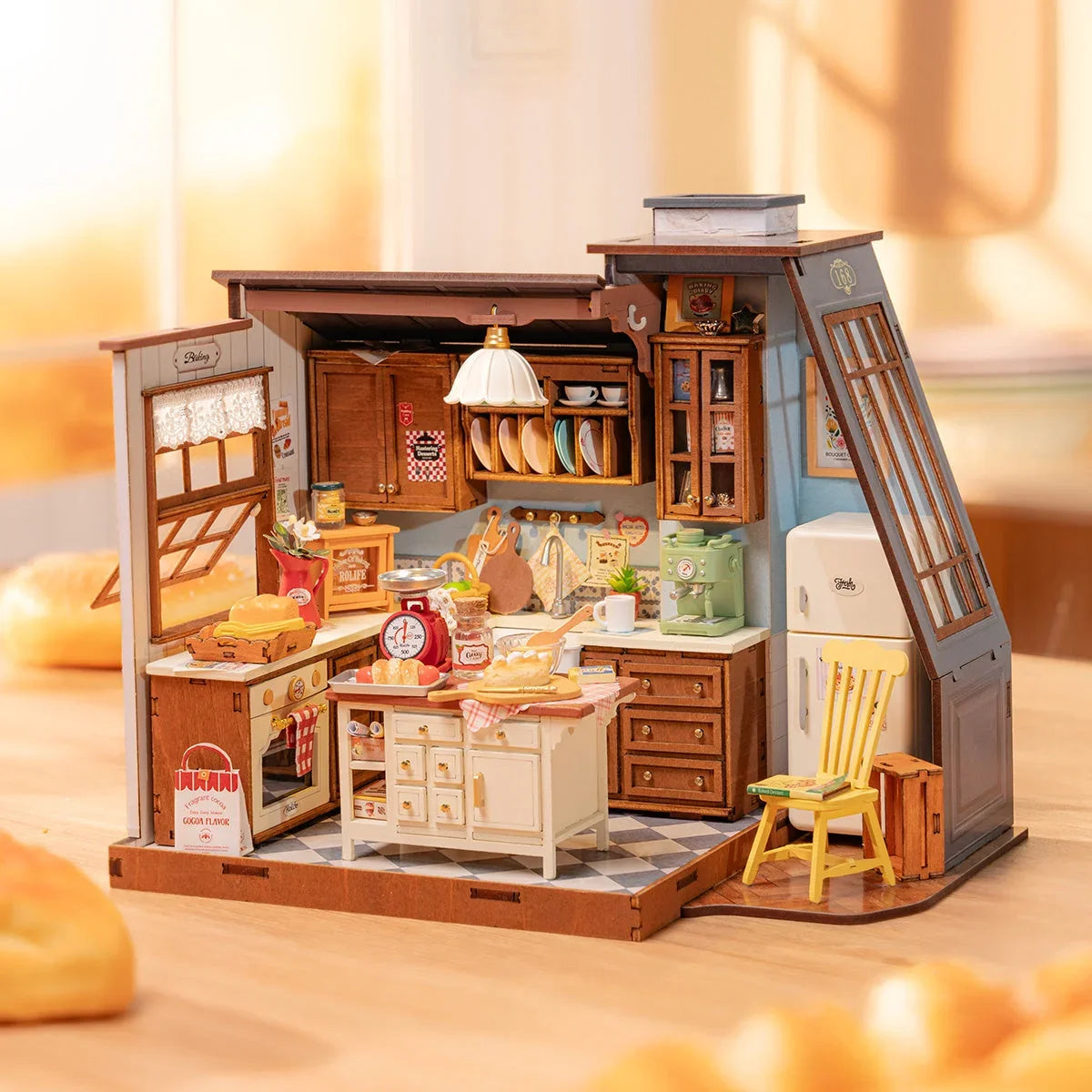 DIY Miniatur Haus Backküche Baking Kitchen DG172 - DG172 Robotime